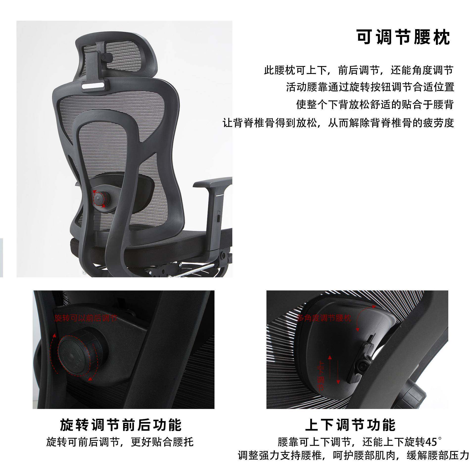 人体工学椅舒适久坐办公椅网布电脑椅家用护腰电竞椅升降老板座椅,淘宝优惠券,粉丝福利购,淘宝优惠卷