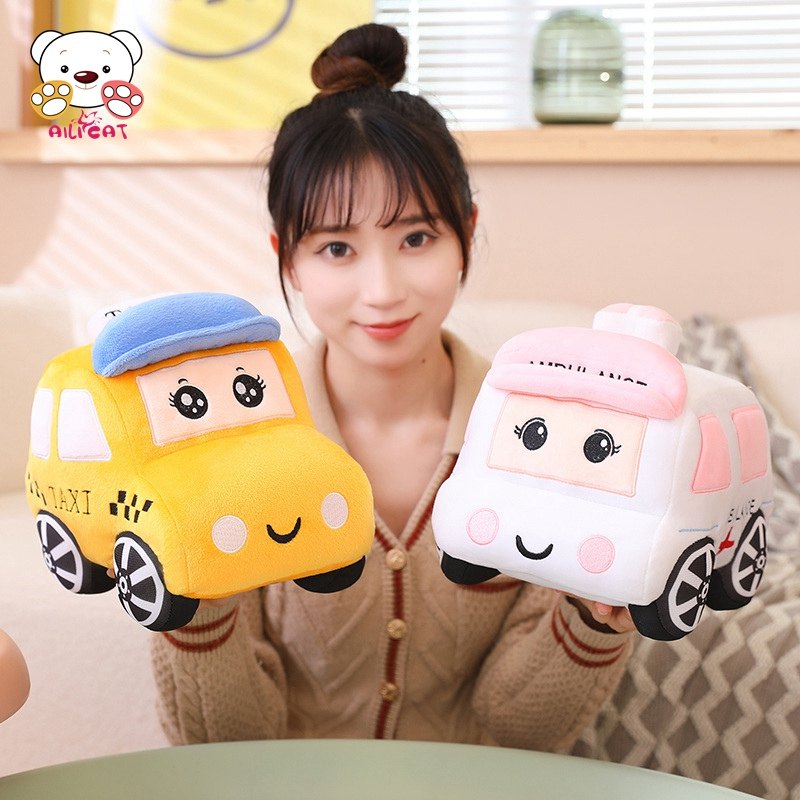 卡通小汽车抱枕公仔毛绒玩具男孩摆件儿童睡觉布娃娃宝宝安抚玩偶,淘宝优惠券,粉丝福利购,淘宝优惠卷