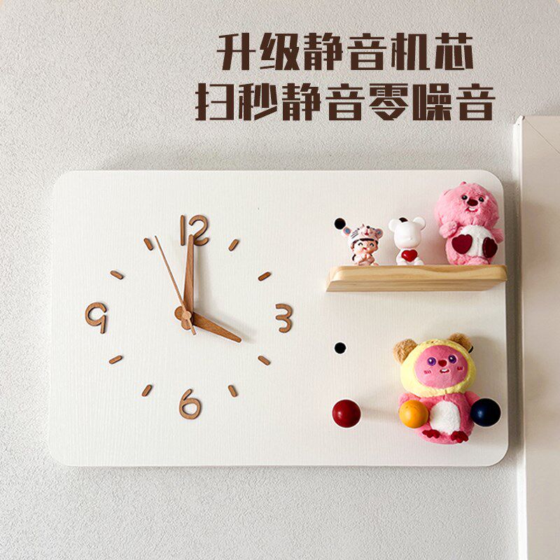 2025新款中古风电表箱装饰画洞洞板带钟表遮挡时钟配电箱盖板挂钟,淘宝优惠券,粉丝福利购,淘宝优惠卷