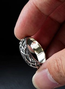 荆棘戒指原创设计高级感小众复古时尚优雅百搭个性手饰男女通用