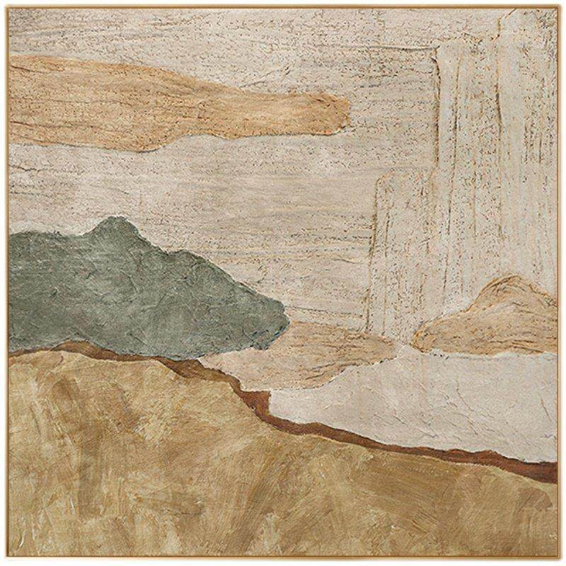 客厅沙发餐厅背景墙装饰画现代轻奢北欧侘寂赤贫风抽象挂画,淘宝优惠券,粉丝福利购,淘宝优惠卷