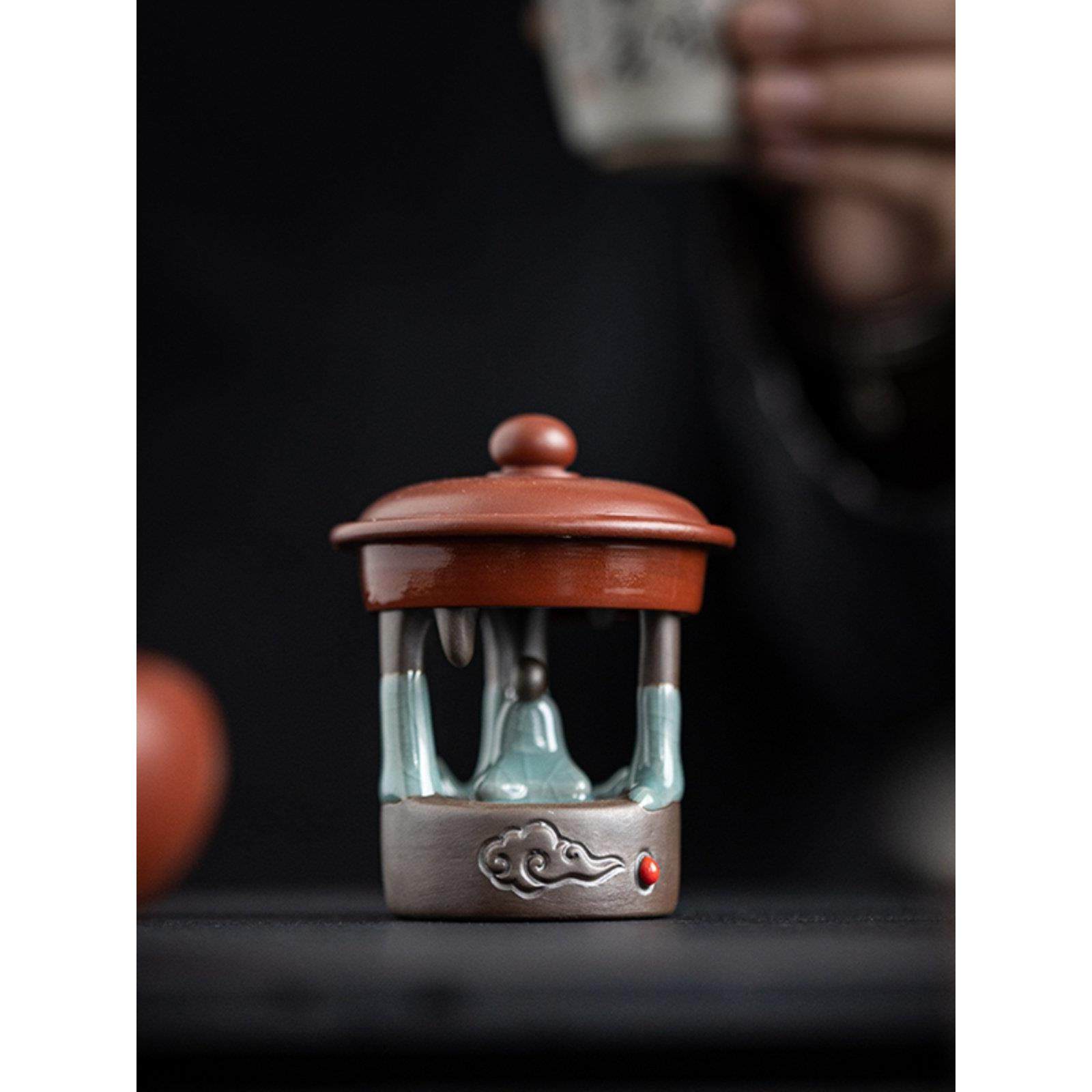 创意哥窑盖置托陶瓷壶盖托碗盖子家用茶具配件茶道零配镇纸搁置架,淘宝优惠券,粉丝福利购,淘宝优惠卷