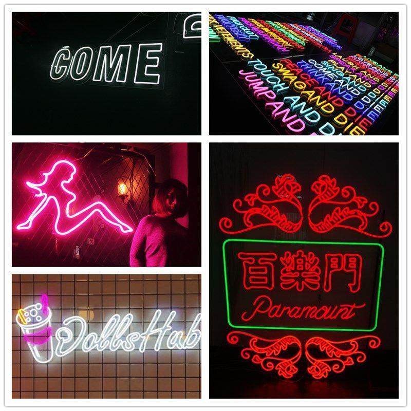 霓虹灯发光字定制led灯带广告牌酒吧烧烤店铺户外亮化logo装饰灯,淘宝优惠券,粉丝福利购,淘宝优惠卷