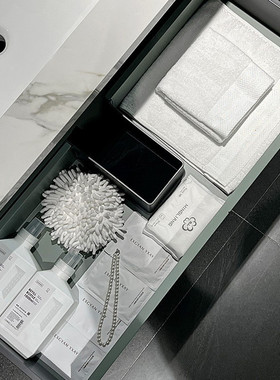 浴室抽屉福利-浴室柜收纳置物软装摆件90CM抽屉内饰沐木mumu陈列