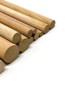 榉木圆木棍木圆棒帐篷杆木杆收纳架圆木棒木白蜡木圆棒木条