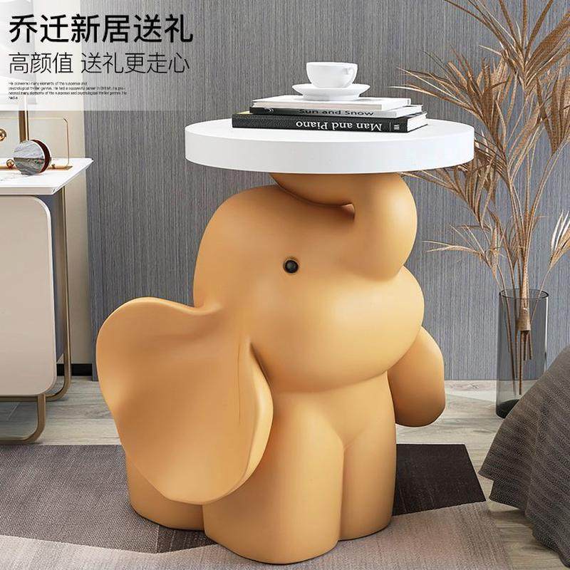 韵灿大象客厅大型落地摆件装饰电视柜沙发旁边几茶几床头乔迁礼物,淘宝优惠券,粉丝福利购,淘宝优惠卷