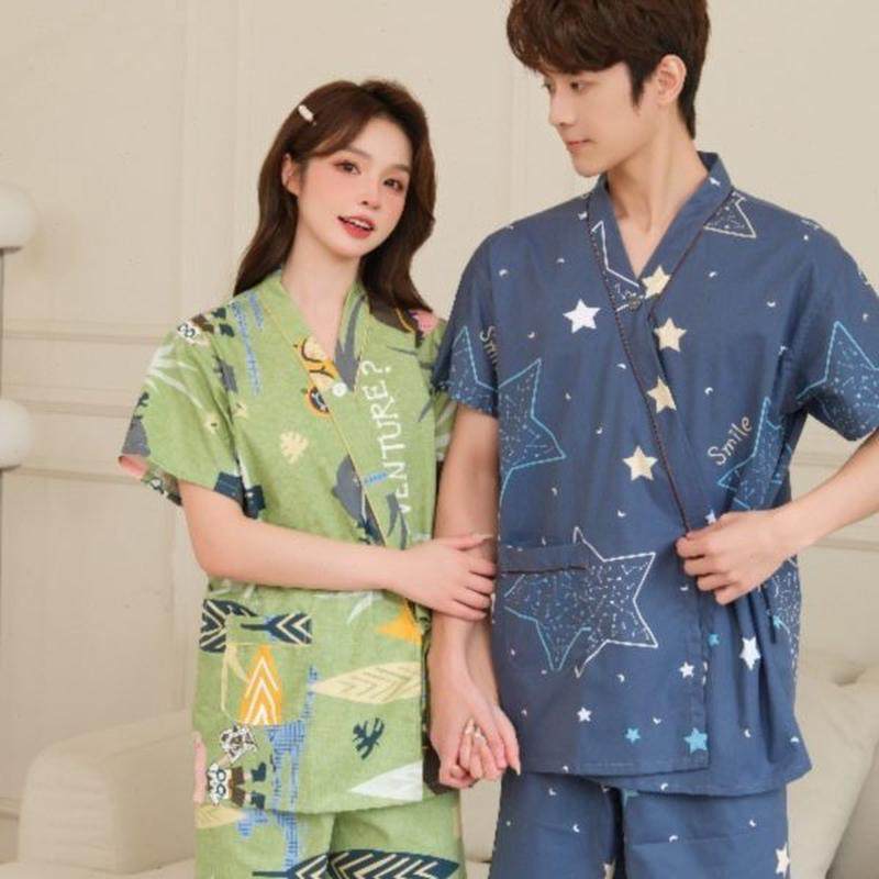 足系带按摩服家居服睡衣浴桑拿日式和服汗蒸服疗服纯棉男女开衫,淘宝优惠券,粉丝福利购,淘宝优惠卷