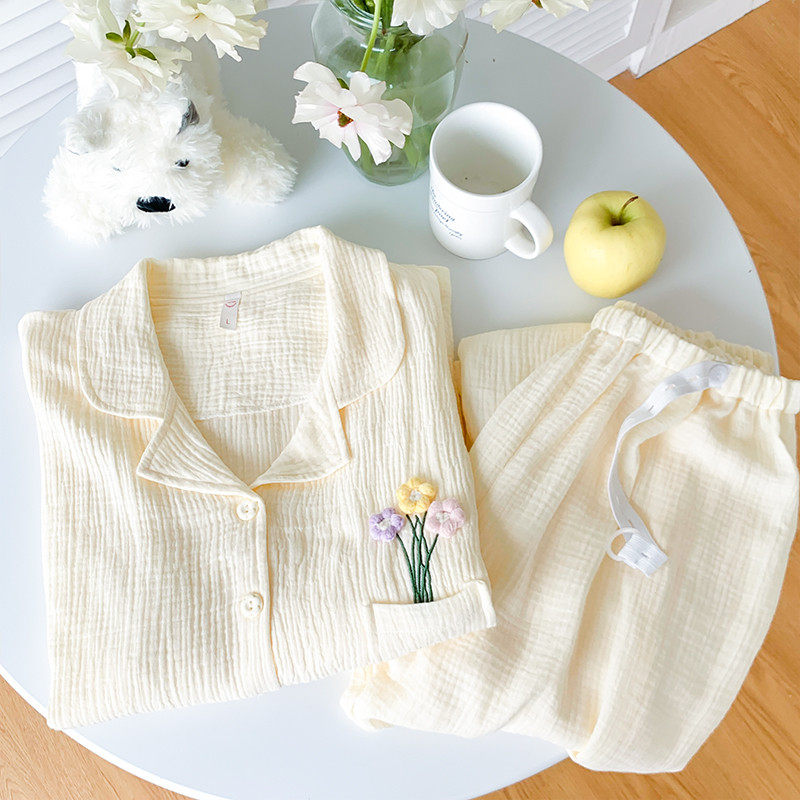 哺乳睡衣夏装纯棉纱布月子服夏季薄款产后孕妇怀孕期家居服两件套,淘宝优惠券,粉丝福利购,淘宝优惠卷