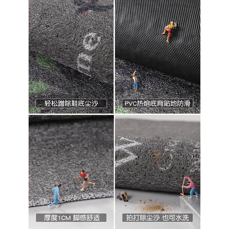 入户门地垫进门门口除尘脚垫2023新款可裁剪门垫耐脏进户丝圈地毯,淘宝优惠券,粉丝福利购,淘宝优惠卷