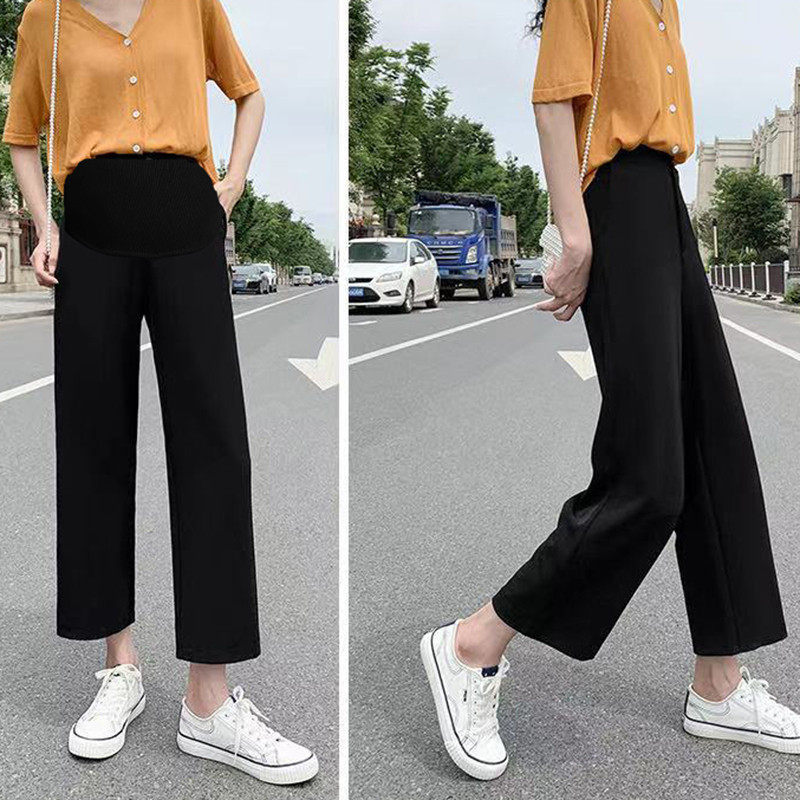 孕妇阔腿裤春秋外穿加长版高个子拖地裤直筒裤大码200斤秋装,淘宝优惠券,粉丝福利购,淘宝优惠卷