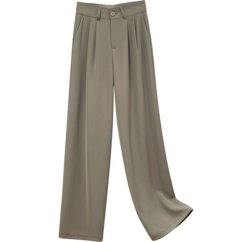 垂感显瘦百搭阔腿裤女春夏宽松气质拖地直筒子ins,淘宝优惠券,粉丝福利购,淘宝优惠卷