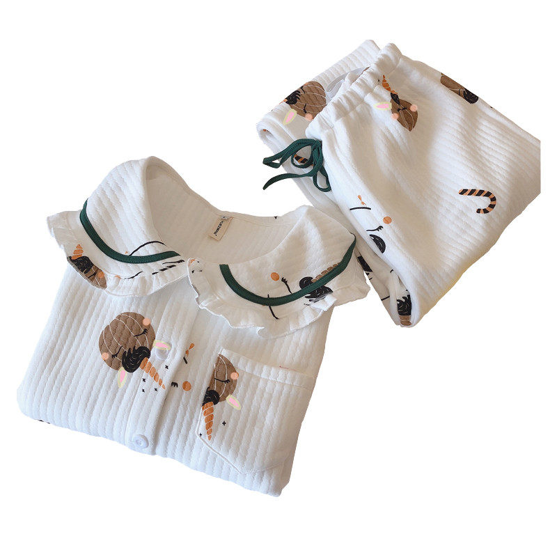 加厚空气棉月子服哺乳产后纯棉居服春秋喂奶秋冬季产妇孕妇睡衣,淘宝优惠券,粉丝福利购,淘宝优惠卷