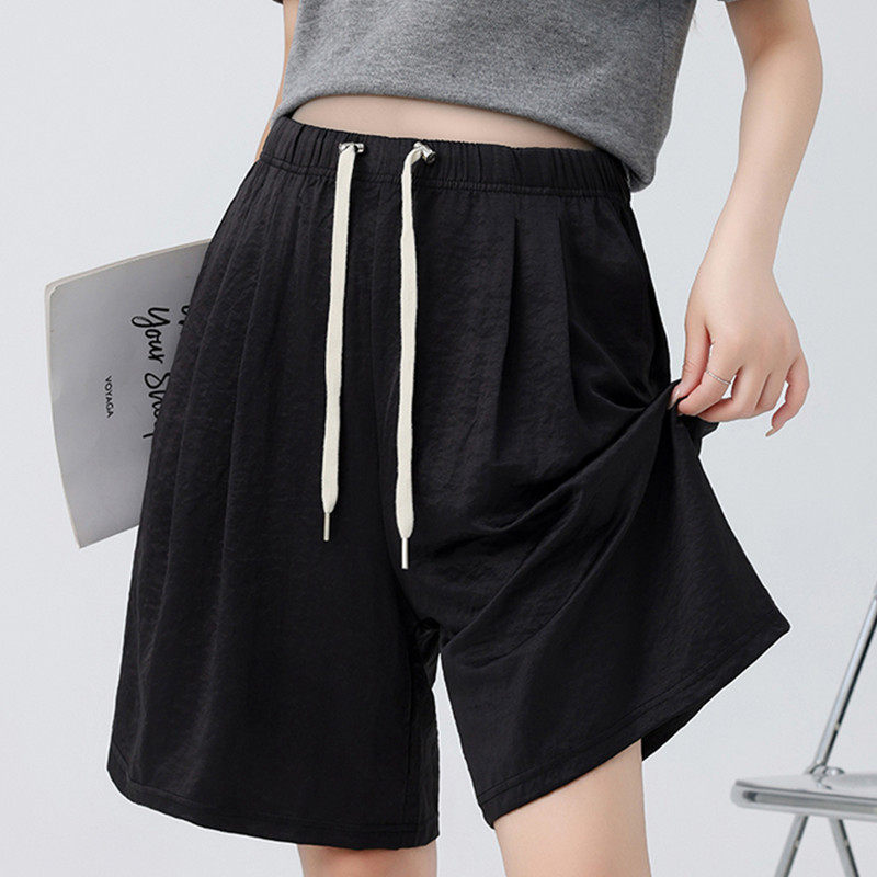 孕妇五分裤2025新款孕妇夏季外穿怀孕夏装薄款抽绳打底裤,淘宝优惠券,粉丝福利购,淘宝优惠卷