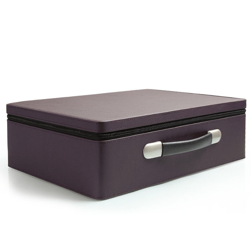 珠宝首饰托盘大珠宝箱子饰品收纳箱珠宝展便携式首饰箱展示收藏,淘宝优惠券,粉丝福利购,淘宝优惠卷