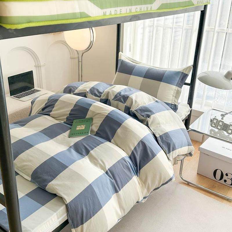 整套.六件套单人09床罩学生宿舍全包三件套一床笠全棉m床套纯棉,淘宝优惠券,粉丝福利购,淘宝优惠卷