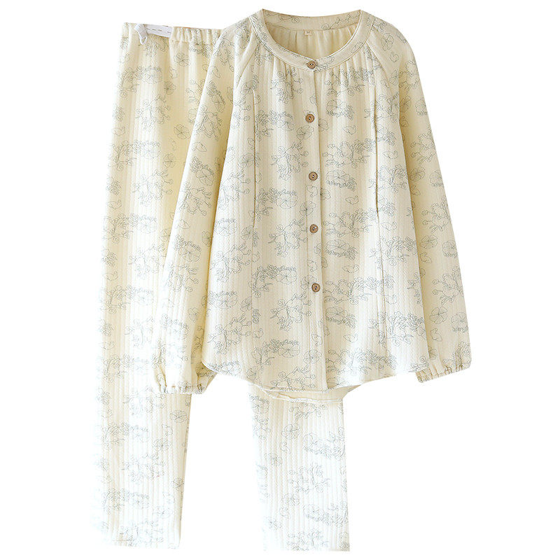 月子服春秋纯棉产后空气棉冬季纯棉10月份孕妇睡衣产妇喂奶家居服,淘宝优惠券,粉丝福利购,淘宝优惠卷