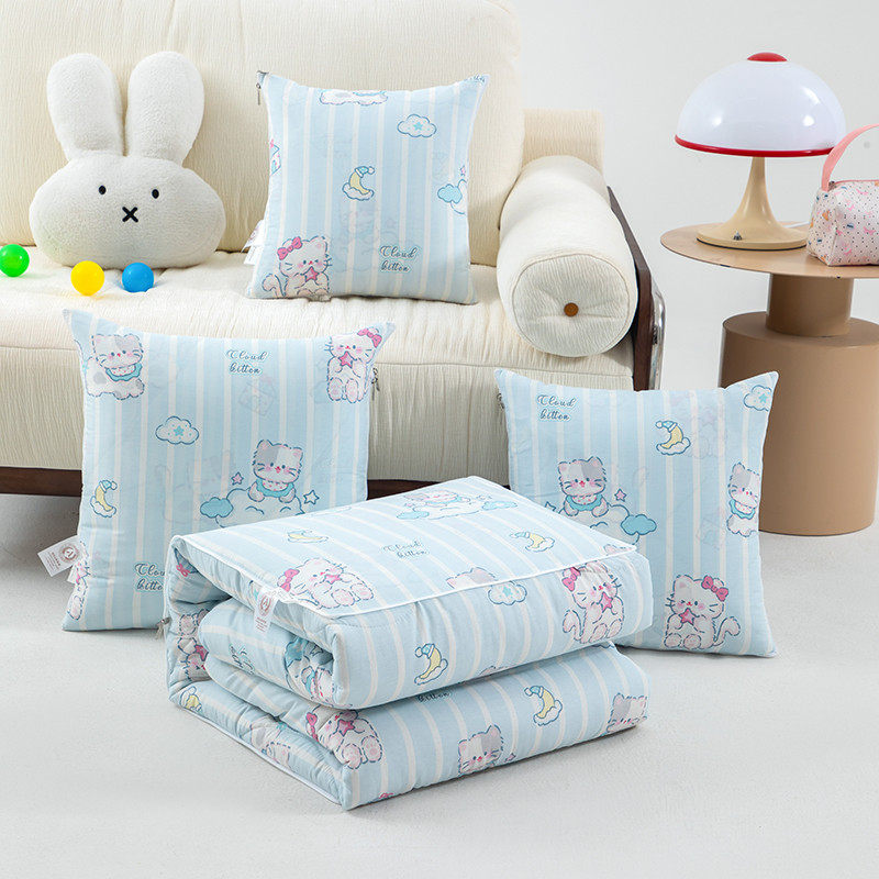 全棉两用抱枕被靠垫枕头被午休空调被纯棉卡通汽车沙发办公室靠枕,淘宝优惠券,粉丝福利购,淘宝优惠卷