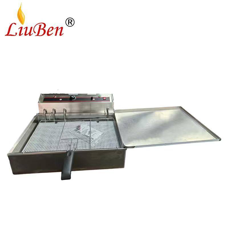 28L商用油炸机可炸薯条蔬菜肉类鸡肉带压网托板大容量油炸设备,淘宝优惠券,粉丝福利购,淘宝优惠卷