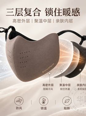 【过敏性鼻用】防粉尘保暖口罩