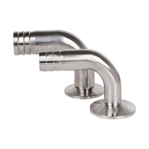 304不锈钢快装宝塔弯头90度卫生级快接卡盘直角弯管皮管软管接头 - 图3