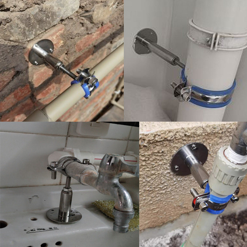 304不锈钢管卡固定管支架可调节管夹管道卡箍卡扣抱箍ppr水管夹子,淘宝优惠券,粉丝福利购,淘宝优惠卷