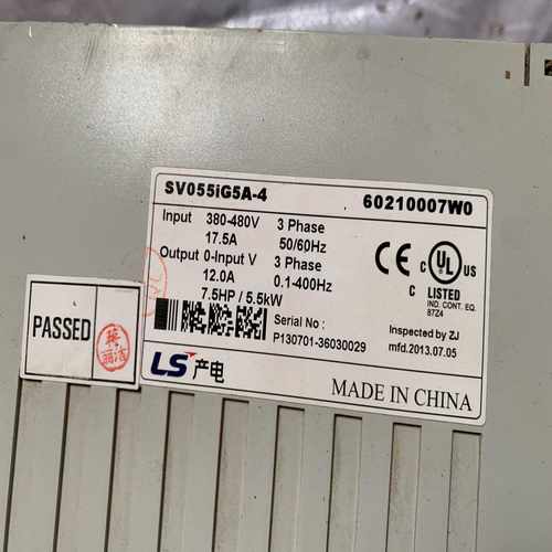 iG5A产电变频器，5.5kw，，，实物（电子设备） - 图1