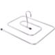 Stainless steel spiral clothes rack outside the window thickened cooling sheet quilt cover artifact household rotary folding quilt single rack