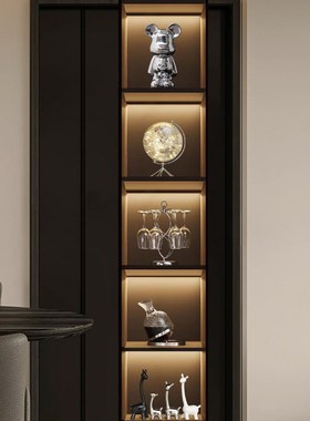 轻奢酒柜摆件组合高级感小众套装家居客厅电视柜软装饰品