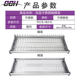 Manufacturer custom double-layer dish rack stainless steel dish rack cross-border special cabinet drill-free storage storage rack