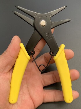 多用卡簧钳多功能二合一两用卡簧钳内外弯弹簧拆装挡圈钳内卡外卡