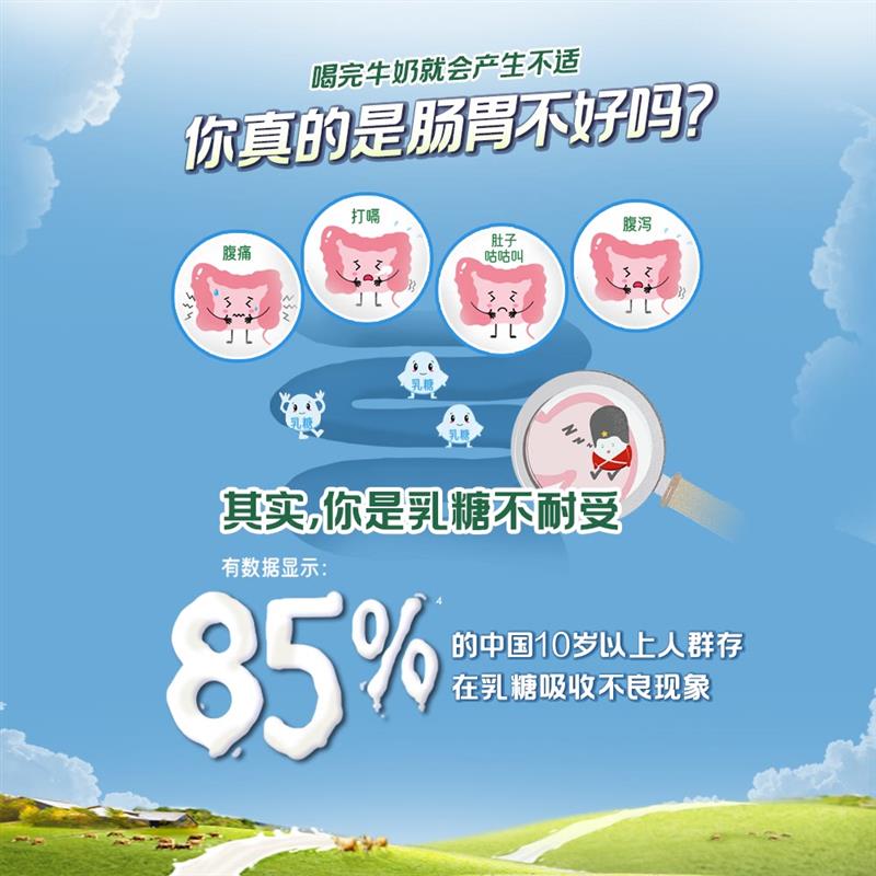 正宗0乳糖牛奶欧洲进口无乳糖早餐奶易吸收 200 - 图1
