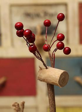 创意木工艺小饰品摆件小鹿木质桌面摄影道具装饰可爱手工艺品木制