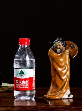 石湾娃娃陶瓷雕塑迁居新家，新家，客厅，门厅，风水摆件，福贵堂