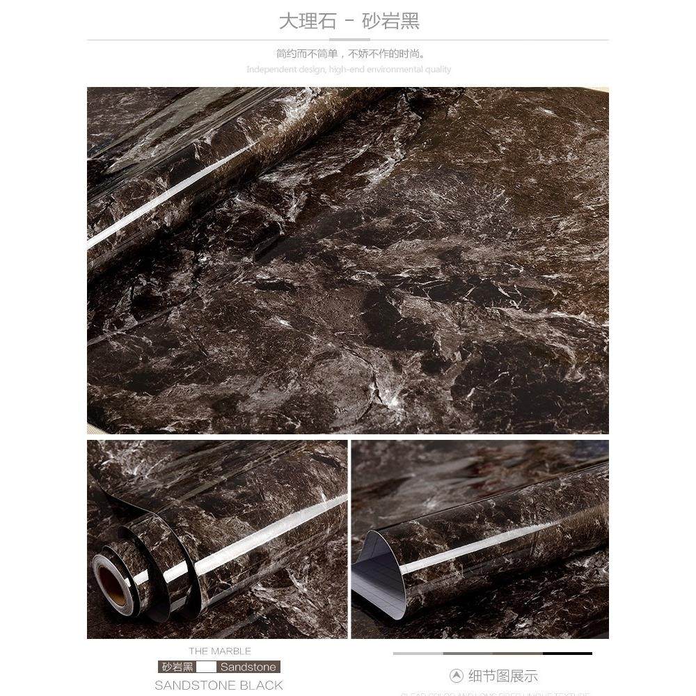 大理石纹贴纸宿舍客厅卧室桌面墙纸自粘加厚家具翻新防水PVC壁纸,淘宝优惠券,粉丝福利购,淘宝优惠卷