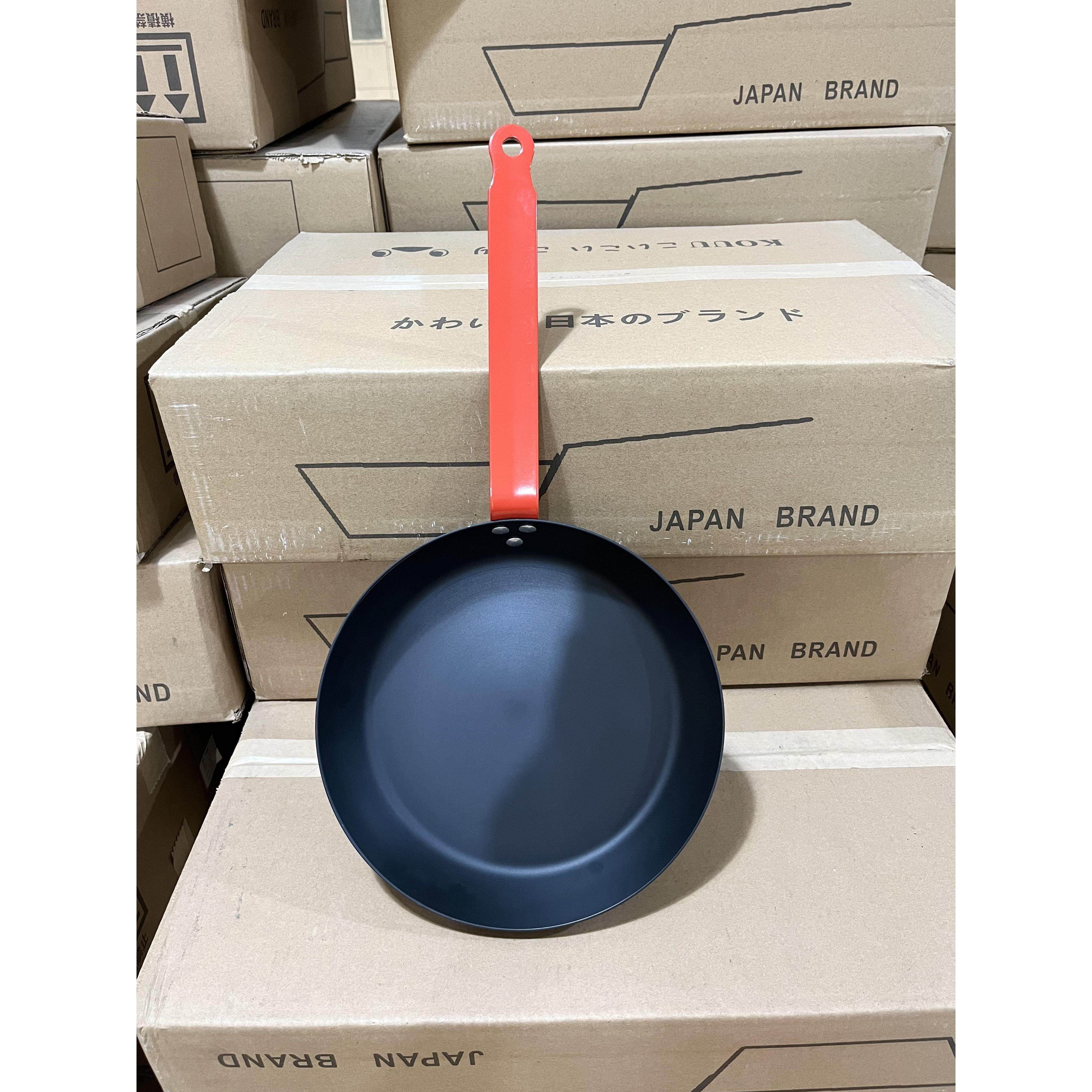 无涂层煎锅平底锅煎牛排蛋饼专业碳钢精铁锅物理不粘24cm26cm28cm,淘宝优惠券,粉丝福利购,淘宝优惠卷