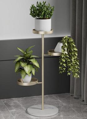 简约室内铁艺花架客厅落地式多层置物架阳台多肉绿萝花盆装饰摆件