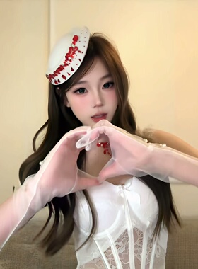万圣节血滴小礼帽发夹拍照出片