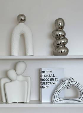 现代奢家玄居轻视柜关软装饰品艺术摆件民宿酒店酒柜展C1306示柜