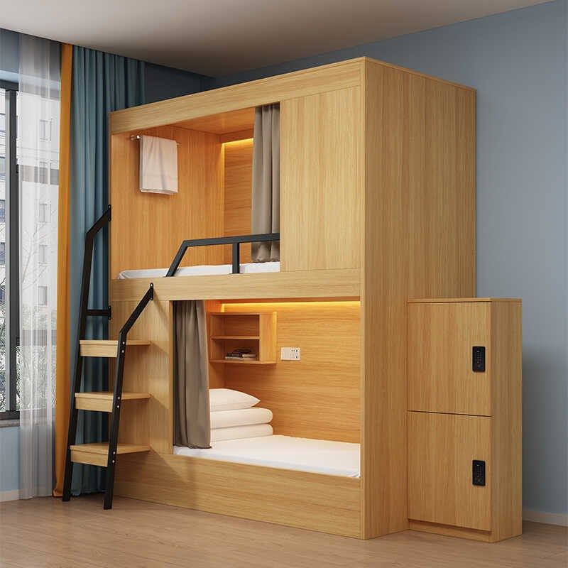 青旅民宿上下铺公寓床酒店太空舱床员工宿舍双层床学校员工宿舍床,淘宝优惠券,粉丝福利购,淘宝优惠卷