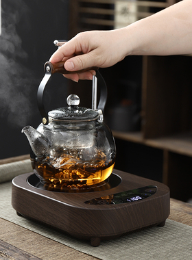黑晶炉自动抽水上水泡茶炉煮茶器迷你炉子小型壶电磁炉