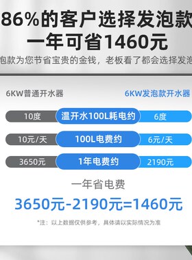 雅竹秀水器水奶茶店商用烧水器电热桶水炉全自动