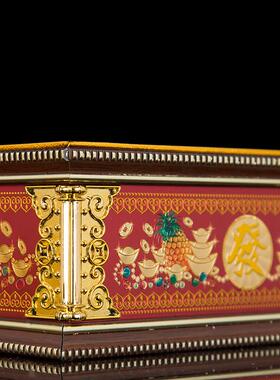 实木底座供奉财神关公观音菩萨神像四方座加高台一路发财木雕摆件