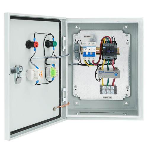 三相电机风机水泵启停控制箱短路过载缺相保护配电箱开关电源柜 - 图3