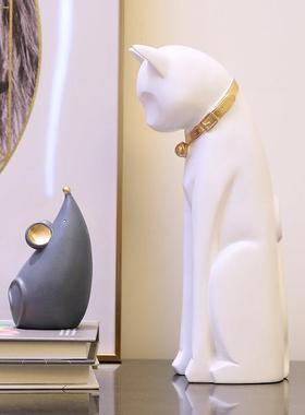 少女心TT1284治愈系件摆小摆创意家居房猫间布置设可爱咪摆件书房