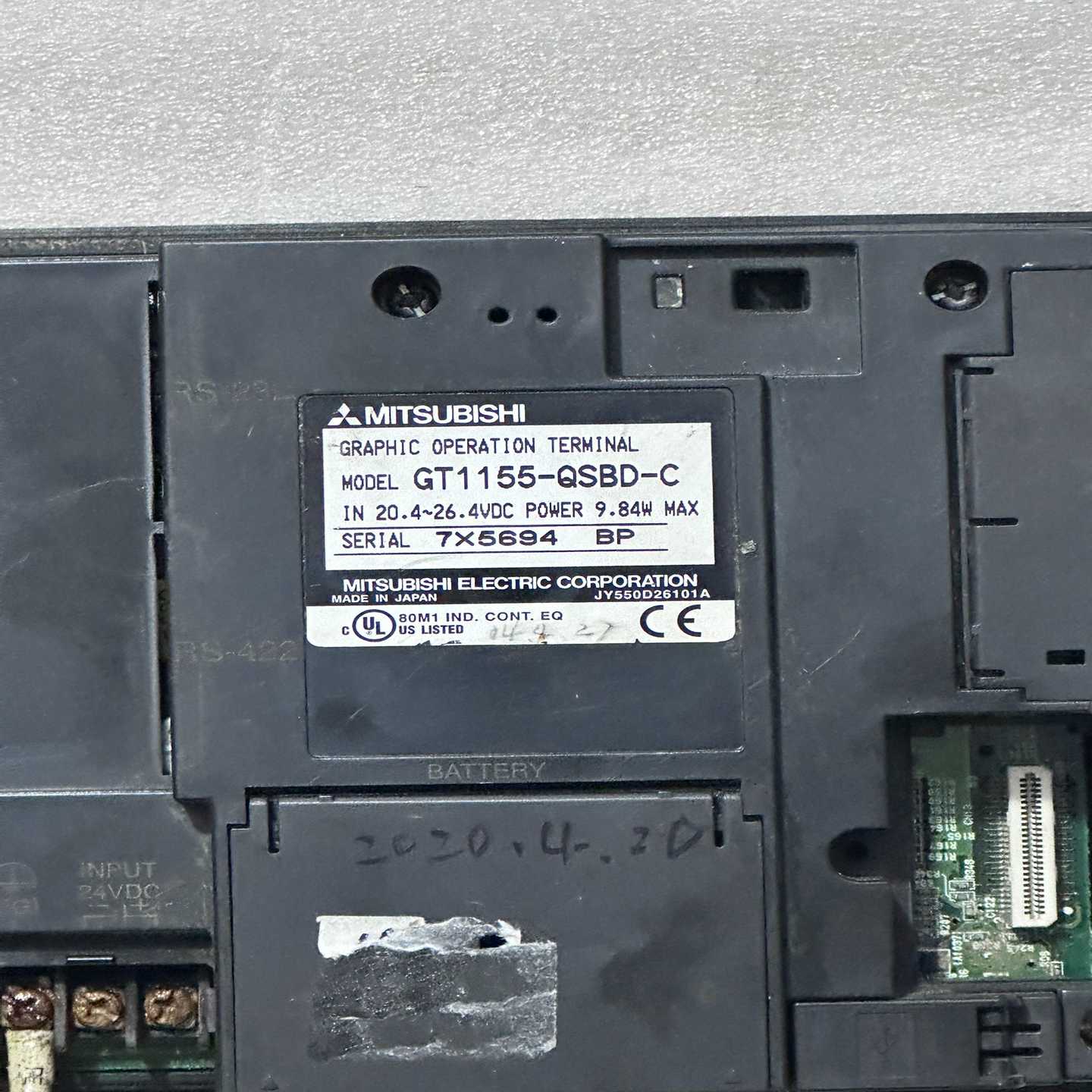三菱触摸屏GT1155-QSBD-C成色如图片实物图通电--议价商品 - 图2
