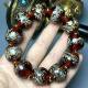 Antiques and miscellaneous colored glaze bracelets collection old colored glaze ethnic style red phoenix tail pattern gifts
