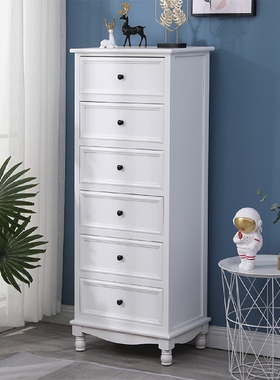 斗柜实木美式简约客厅卧室收纳储物柜家用小柜子立柜抽屉柜五斗柜