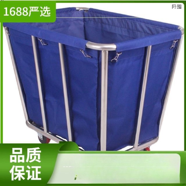 Hotel linen car hotel room service car laundry room dry cleaning store storage car stainless steel recycling car linen frame