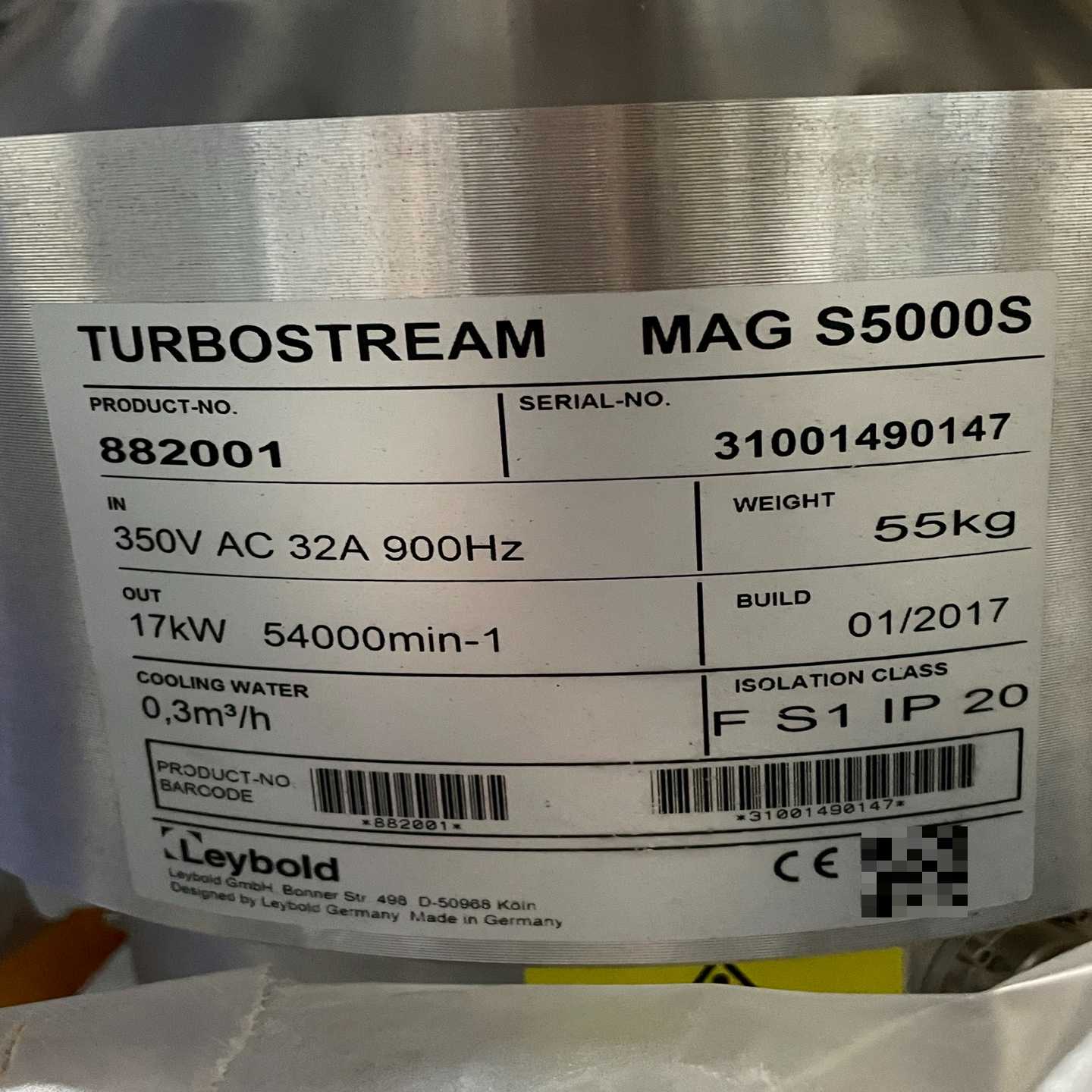 询价德国oerIikon莱宝MAGS5000S涡轮泵接口 - 图0
