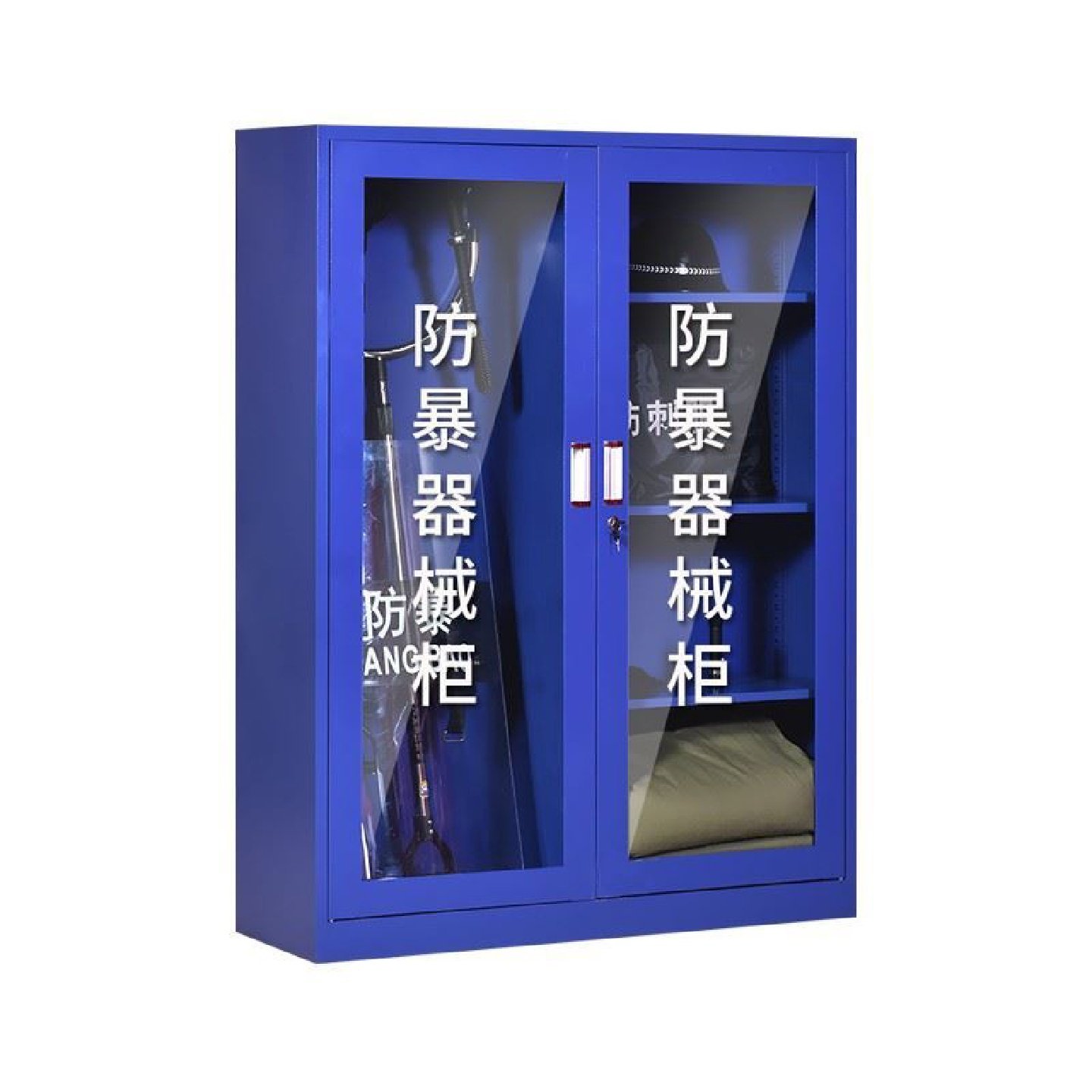 防暴器材柜保安装备柜安保器械柜反恐防爆柜幼儿园应急柜钢叉盾牌,淘宝优惠券,粉丝福利购,淘宝优惠卷